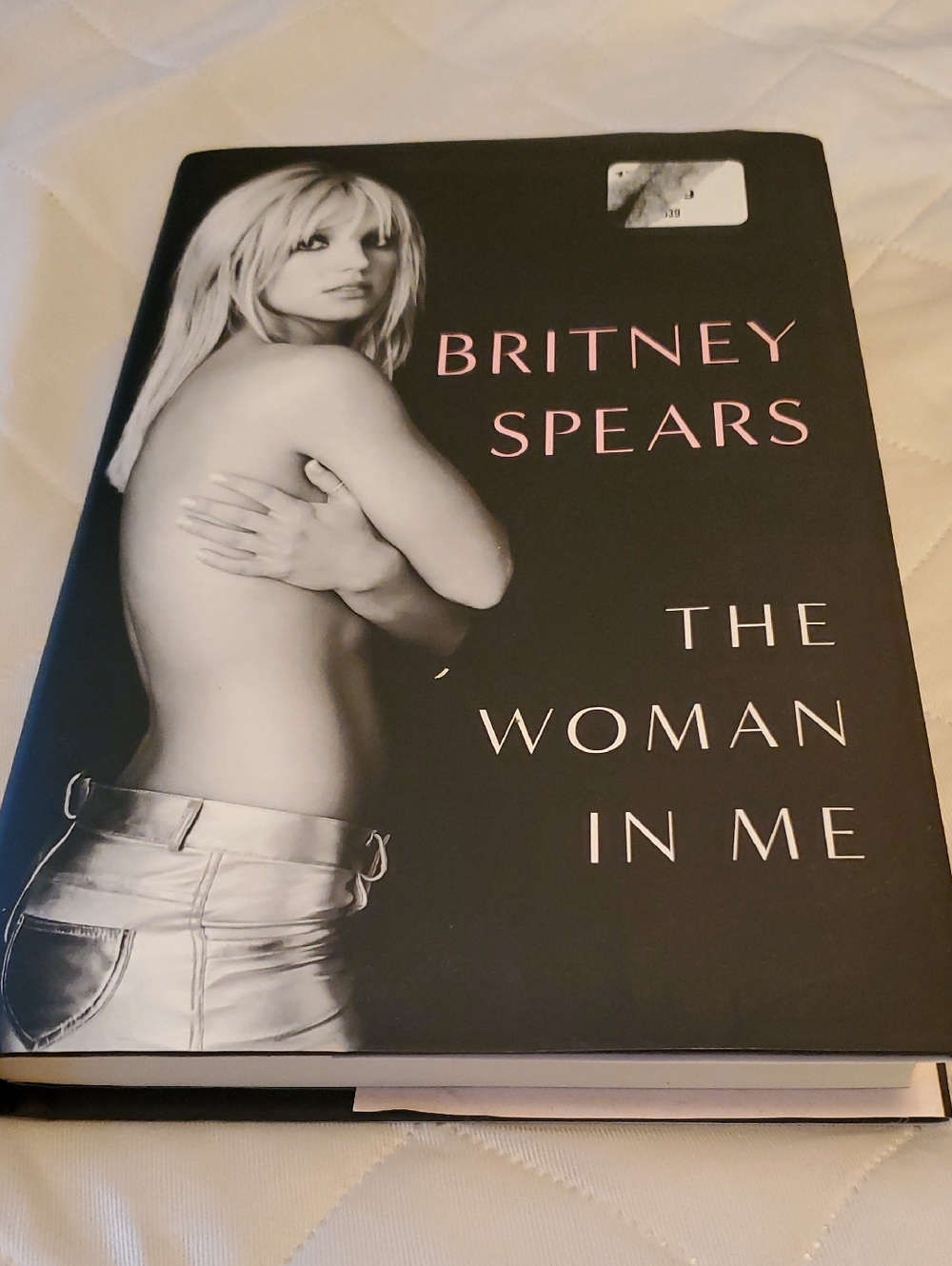 The Woman in Me Hardcover - Black & Pink Cover